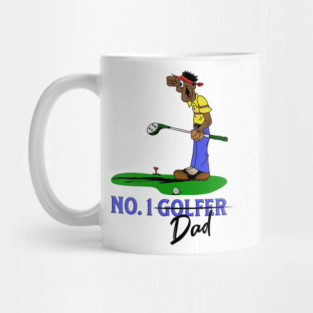 No. 1 Golfer, Dad Mug