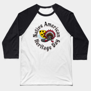 Native American Heritage Day Ladybug Baseball T-Shirt
