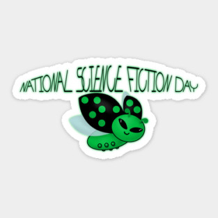 National Science Fiction Day Sticker