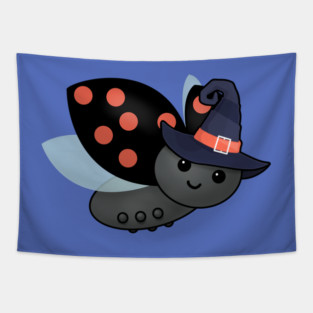 Witchy Ladybug Tapestry