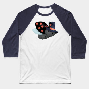 Witchy Ladybug Baseball T-Shirt
