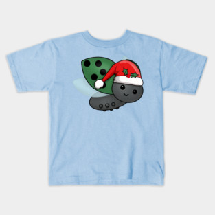 Christmas Ladybug Kids T-Shirt