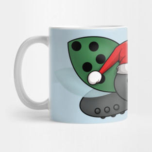 Christmas Ladybug Mug