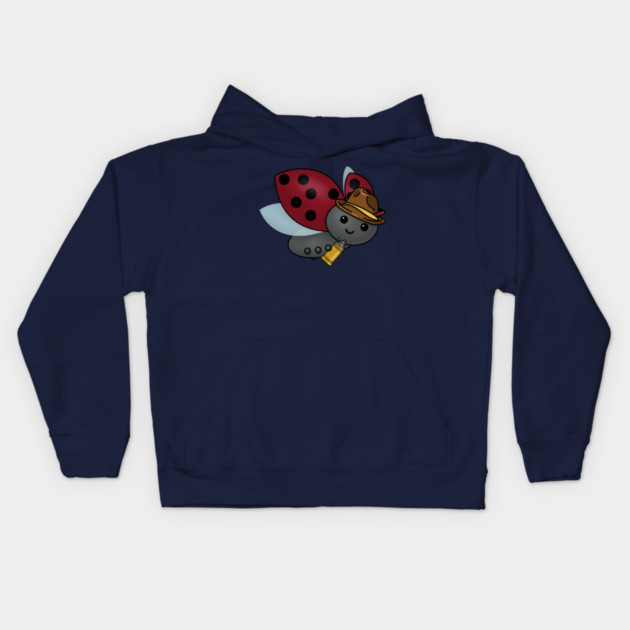 Oktoberfest Ladybug Kids Hoodie by HolidayBug