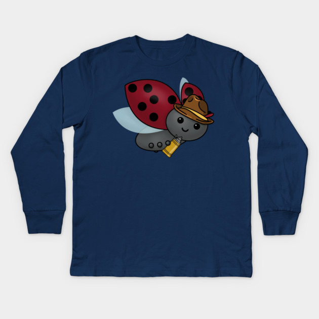 Oktoberfest Ladybug Kids Long Sleeve T-Shirt by HolidayBug