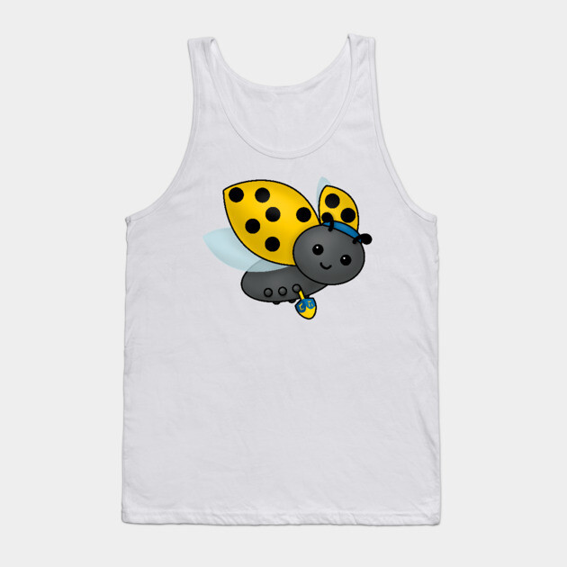 Hanukkah Ladybug Tank Top by HolidayBug