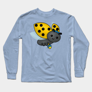 Hanukkah Ladybug Long Sleeve T-Shirt