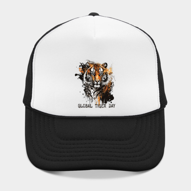 Global Tiger Day, grunge tiger by HolidayBug