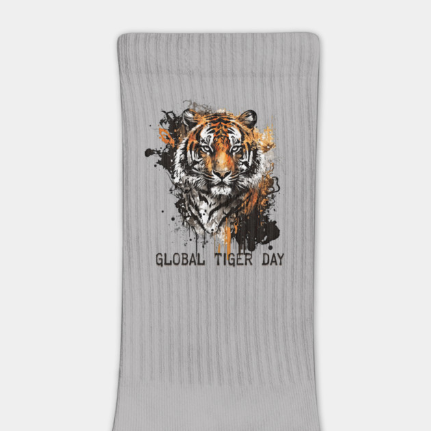 Global Tiger Day, grunge tiger by HolidayBug