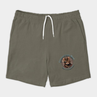 Steampunk Mom Cat Shorts