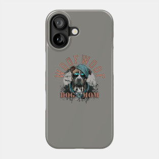 Grunge Dog Mom Phone Case