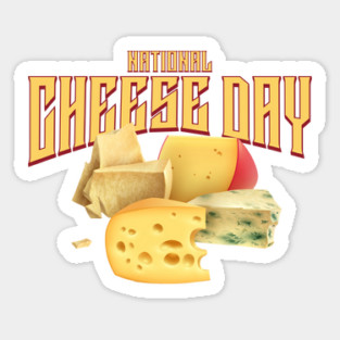 National Cheese Day Sticker