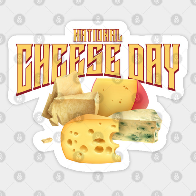 National Cheese Day Sticker by HolidayBug