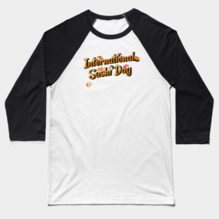 International Sushi Day, kawaii sushi Baseball T-Shirt