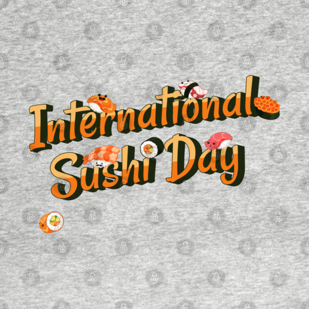 International Sushi Day, kawaii sushi by HolidayBug