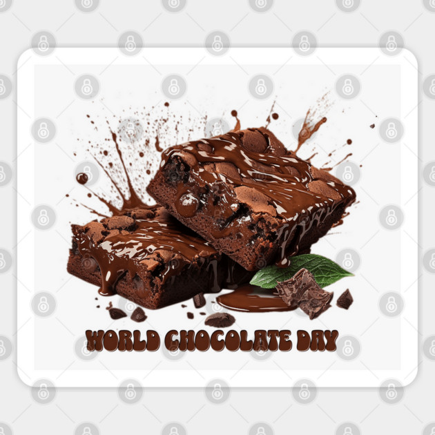 World Chocolate Day Sticker by HolidayBug