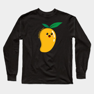 Mango Day, cute mango Long Sleeve T-Shirt