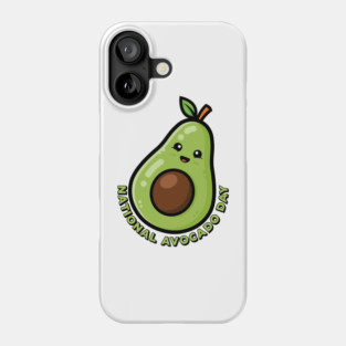 National Avocado Day Phone Case