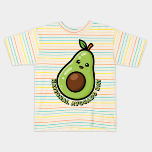 National Avocado Day Kids T-Shirt