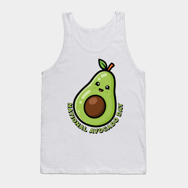 National Avocado Day Tank Top by HolidayBug