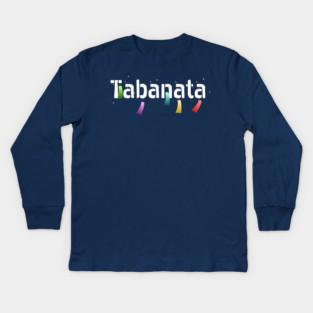 Tanabata Wishing Paper Kids Long Sleeve T-Shirt