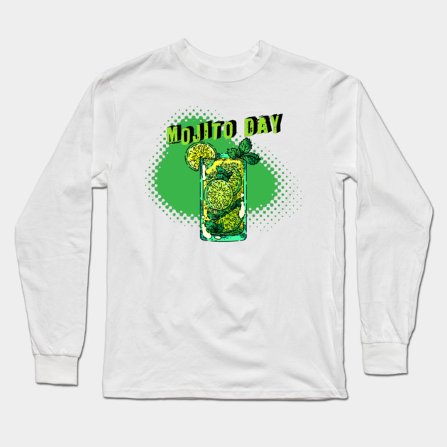 National Mojito Day Long Sleeve T-Shirt by HolidayBug