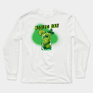 National Mojito Day Long Sleeve T-Shirt
