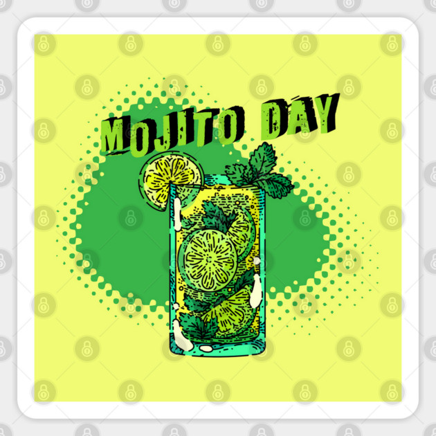 National Mojito Day Sticker by HolidayBug