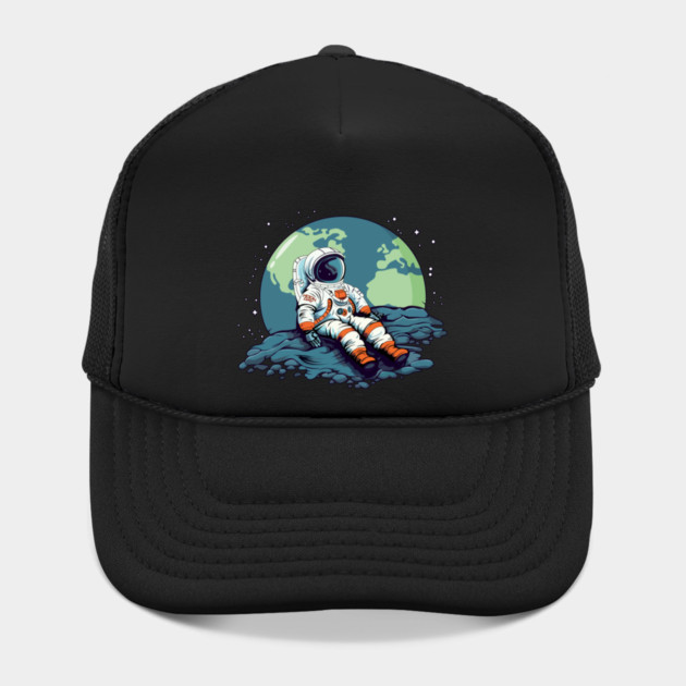 Moon Day, Astronaut on the Moon by HolidayBug