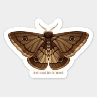 National Moth Week Sticker