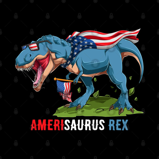 Dinosaur July 4th Amerisaurus by HolidayBug