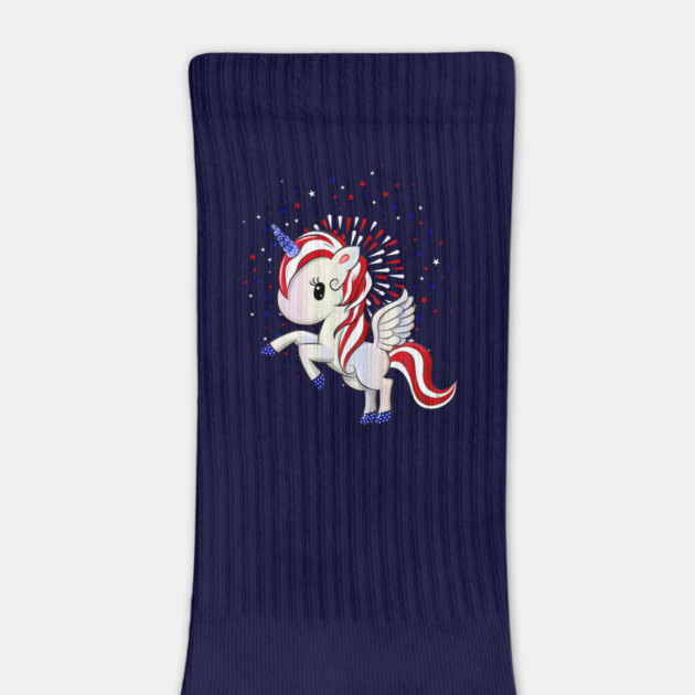 July 4 American Unicorn Pegasus by HolidayBug