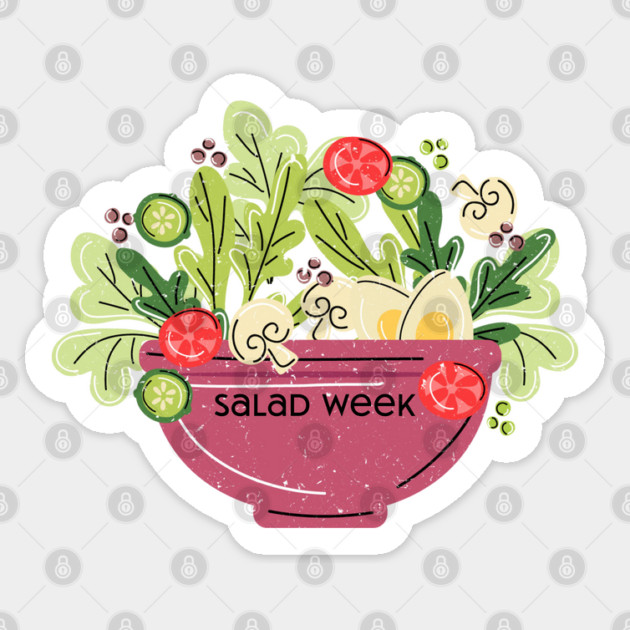 Salad Week Sticker by HolidayBug