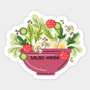 Salad Week Sticker