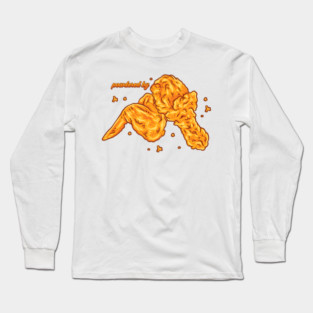 Powered by Fried Chicken Long Sleeve T-Shirt