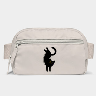 Black Cat Appreciation Day, cartoon Bag