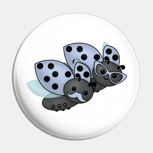 Ladybug Grandparents Pin by HolidayBug