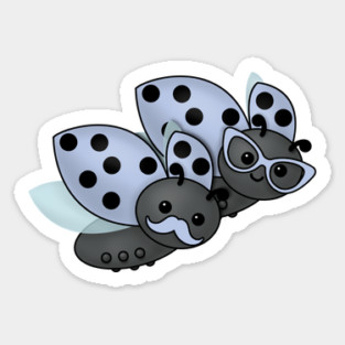 Ladybug Grandparents Sticker