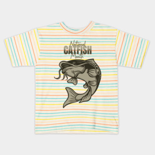 National Catfish Month Kids T-Shirt