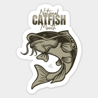National Catfish Month Sticker