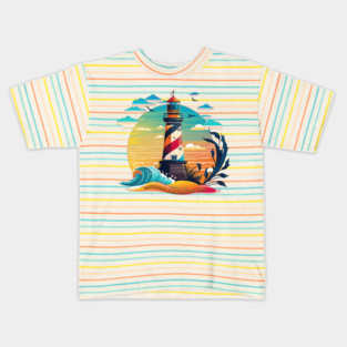 National Lighthouse Day Kids T-Shirt