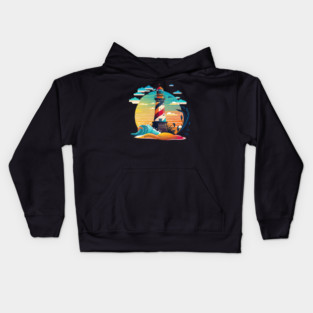 National Lighthouse Day Kids Hoodie