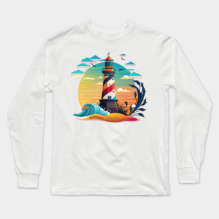 National Lighthouse Day Long Sleeve T-Shirt