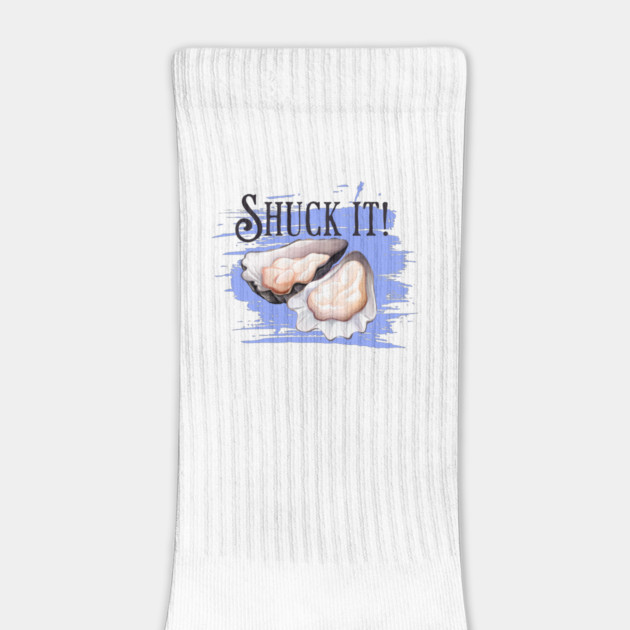 National Oyster Day, Shuck it oyster pun by HolidayBug