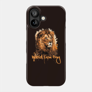 World Lion Day Phone Case
