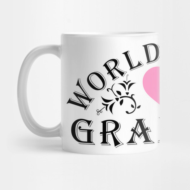 World's Best Grandma Pink Heart by HolidayBug