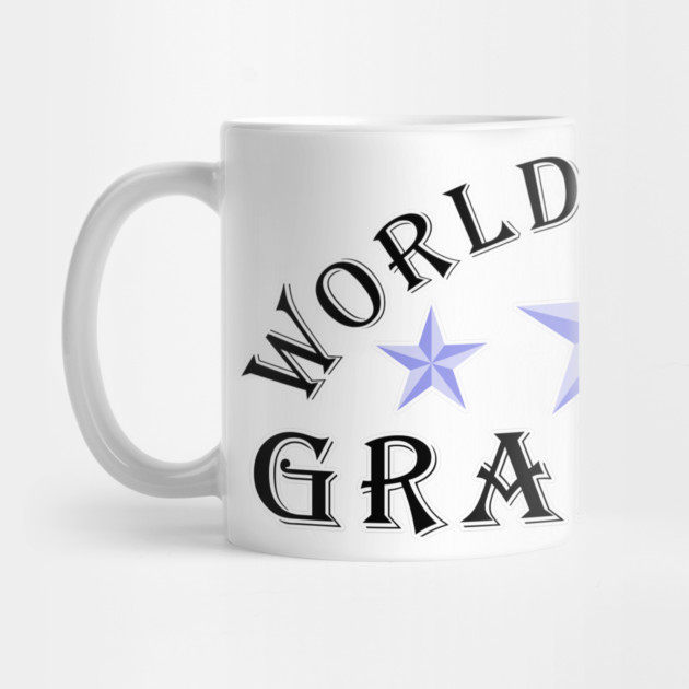 Worlds' Best Grandpa Blue Stars by HolidayBug