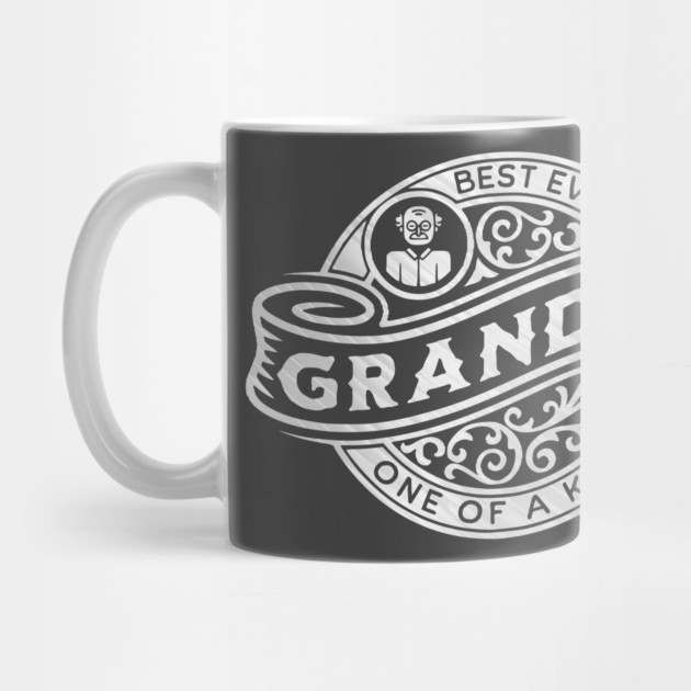 Grandpa Silver Vintage Sign by HolidayBug