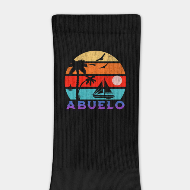Abuelo Retro Sunset Ocean Grandfather by HolidayBug