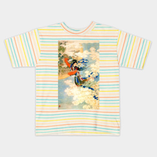 Chang'e Flying to the Moon Kids T-Shirt